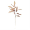 39 Inch Orange W/brown Fern Spray