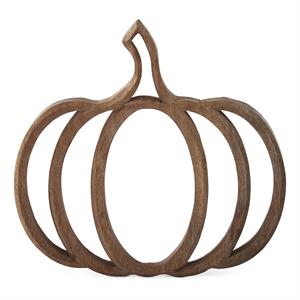 Wood Cutout Pumpkin