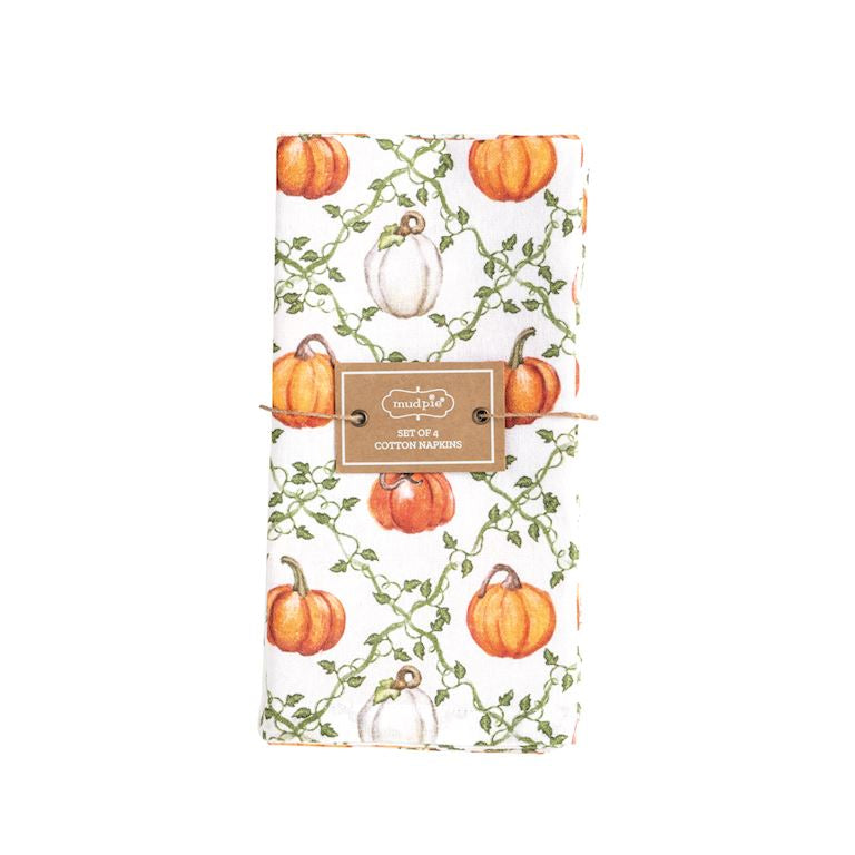 Pumpkin Vine Napkins