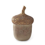 Woodgrain Acorn With Gold Top