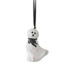 White Ceramic Ghost Ornament