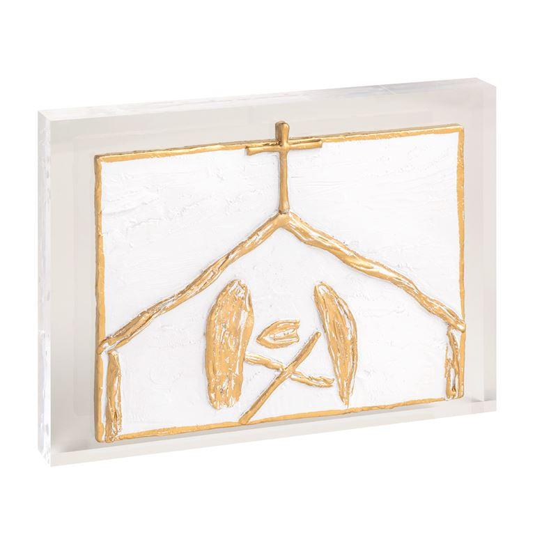 Acrylic Nativity Plaque