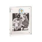Cross Medallion Acrylic Frame