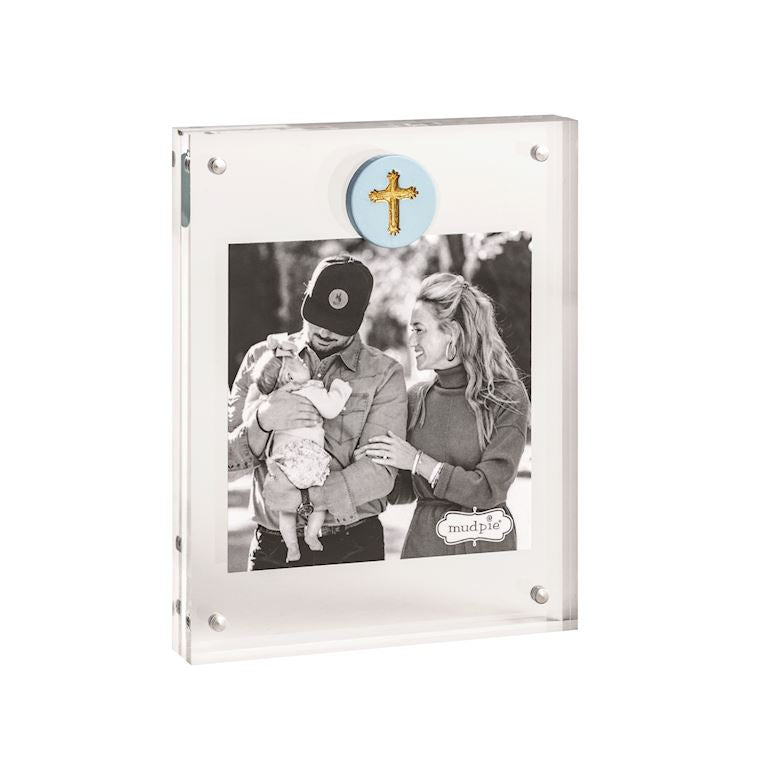Cross Medallion Acrylic Frame