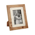 Burl And Marble Frame