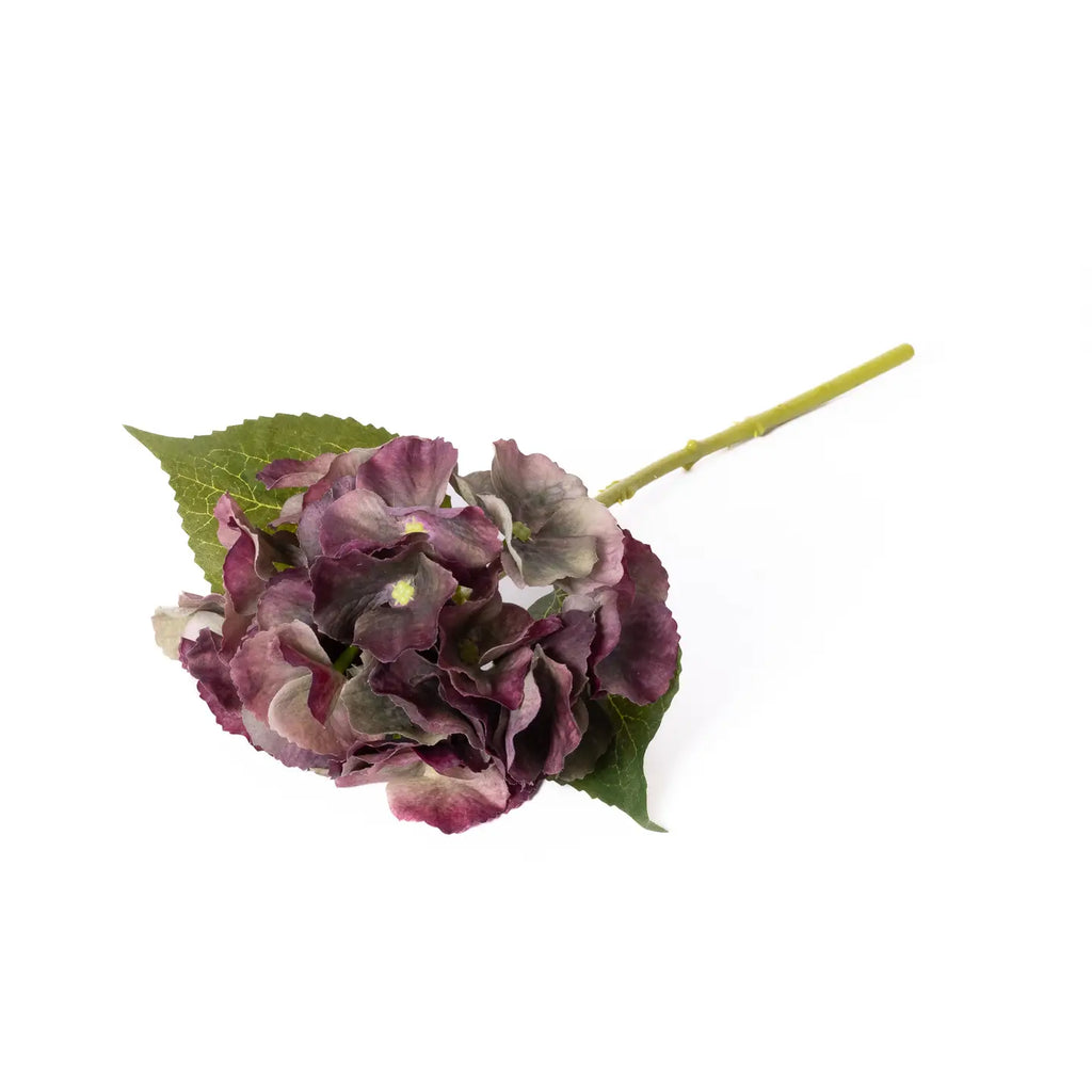 Real Touch Hydrangea Burgundy