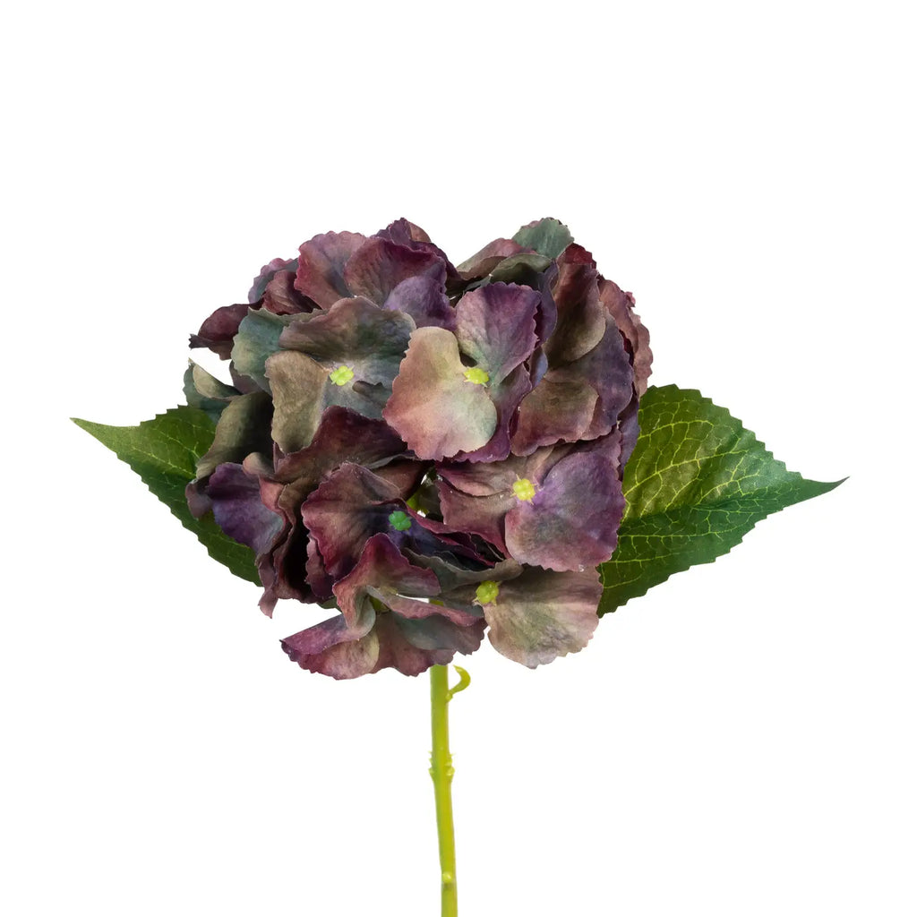 Real Touch Hydrangea Burgundy