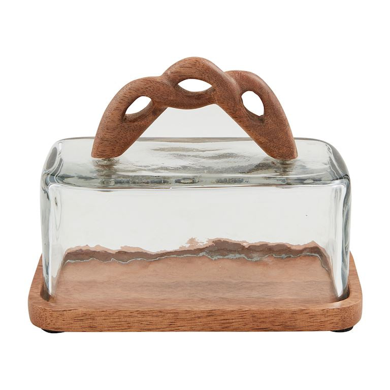 Twisted Handle Butter Cloche