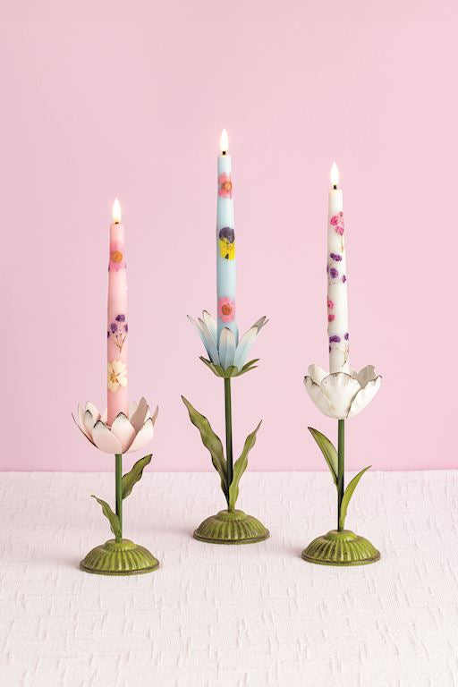 Flameless Flower Candle