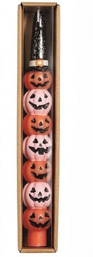 Halloween Glitter Taper Candle