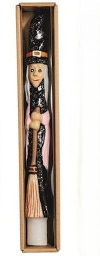 Halloween Glitter Taper Candle