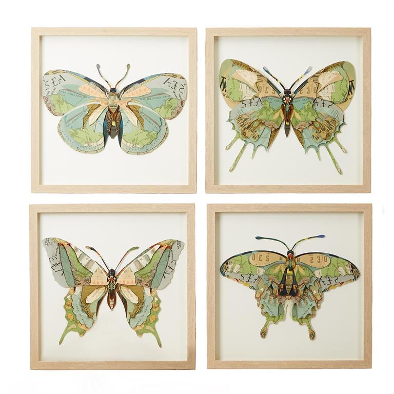 Butterfly Collage Art