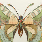 Butterfly Collage Art