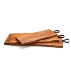 Serving Board With Iron Handle
