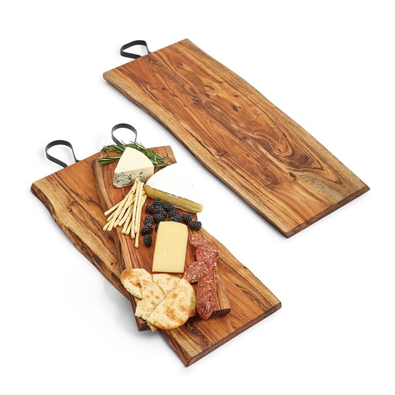 Serving Board With Iron Handle