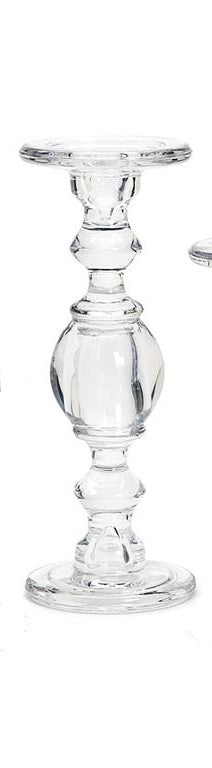 Glass Pedestal Candleholder