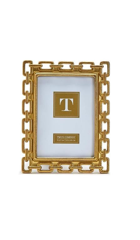 Gold Chain Photo Frame