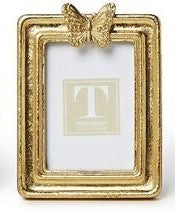 Golden Butterfly Photo Frame Miniature