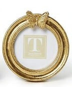 Golden Butterfly Photo Frame Miniature