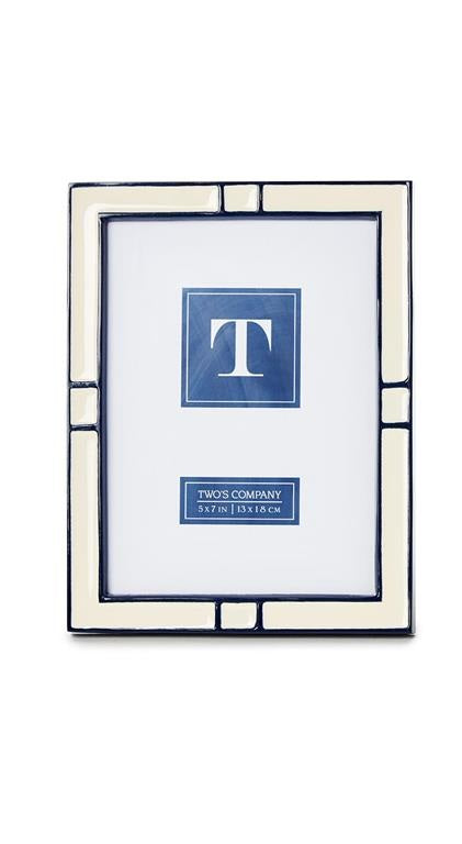 Blue And Cream Frame