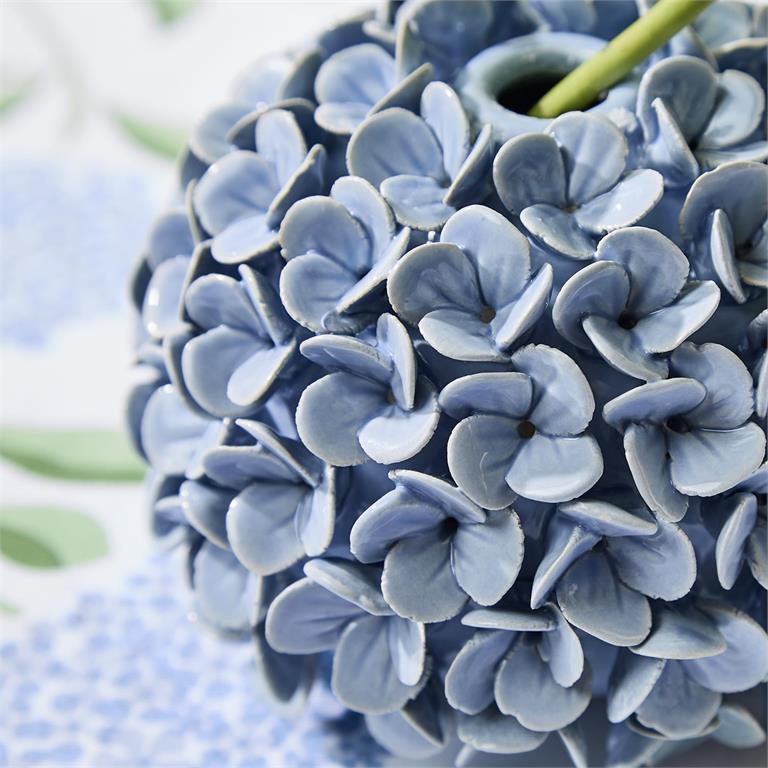 Hydrangea Flower Taper Candle Holder