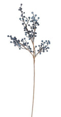 28 Inch Navy Berry Stem