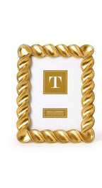 Twist Gold Leaf Frames