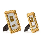 Twist Gold Leaf Frames