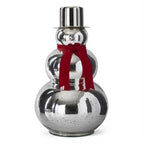 Silver Mercury Glass Snowman
