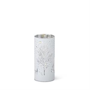 White LED Rotating Cylinder