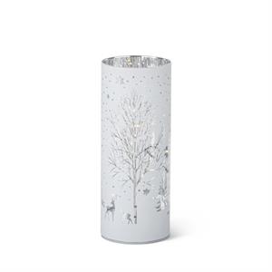 White LED Rotating Cylinder