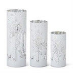 White LED Rotating Cylinder