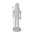 White Resin Nutcracker