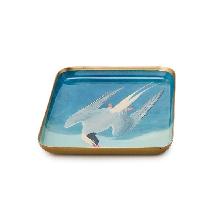 Sea Bird Metal Trinket/Desk Trays