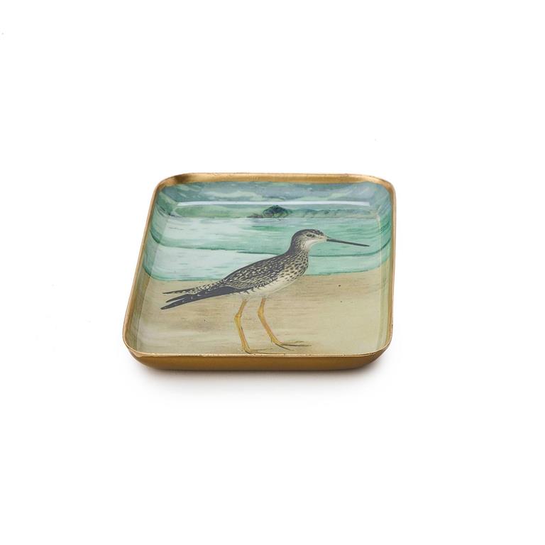Sea Bird Metal Trinket/Desk Trays