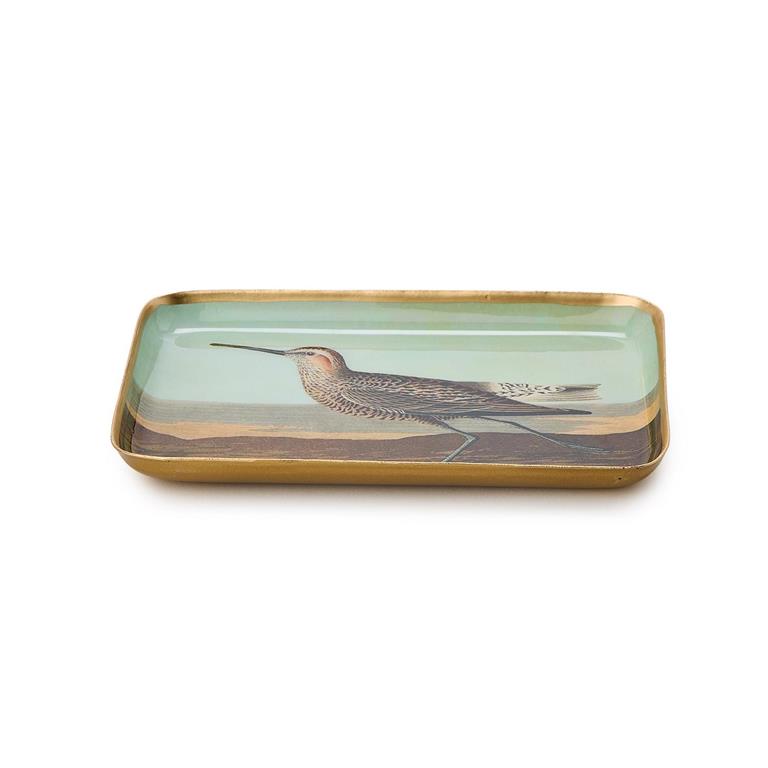 Sea Bird Metal Trinket/Desk Trays
