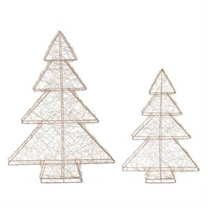 LED Silver Christmas Tree