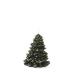 Gold Glittered Green Resin Tree
