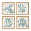 Coral Silhouettes Soft Green