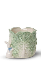 Cabbage And Bunny Cachepot