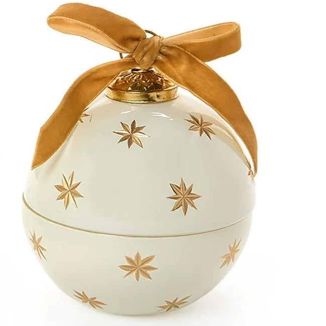 Ornament Candle With Sparkling Rose Scent