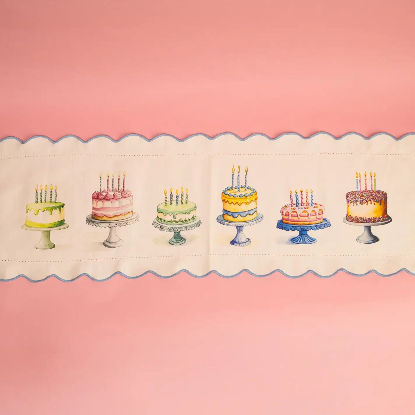 Cake Celebration Table Runner