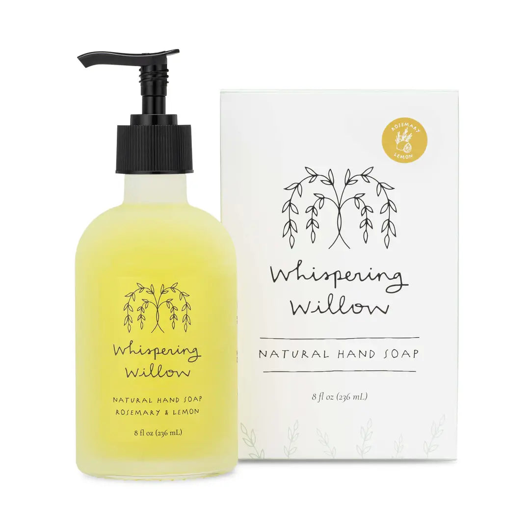 Hand Soap In Glass Bottle