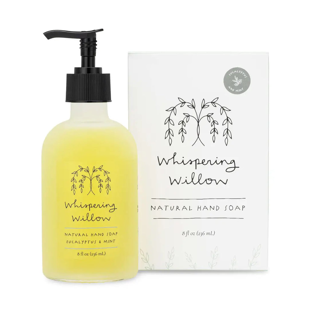 Hand Soap In Glass Bottle