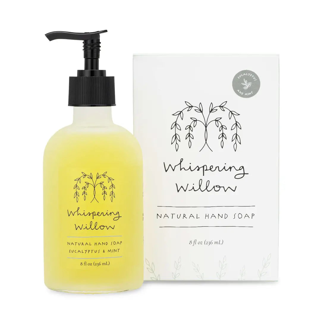Hand Soap In Glass Bottle
