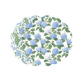 VIDA Blue Hydrangea & Floral Reversible Placemat Set