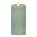 Luminara Iceberg Green 3x6.5 Inch Candle
