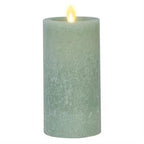 Luminara Iceberg Green 3x6.5 Inch Candle
