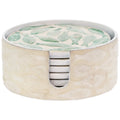 Mother Of Pearl Fish Coasters