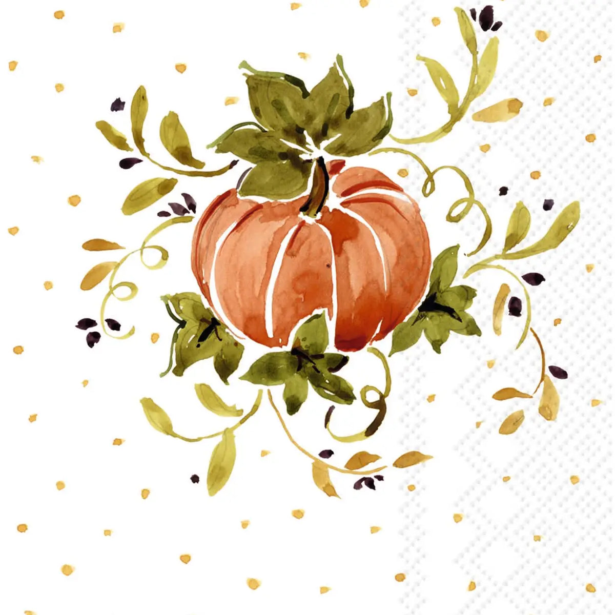 Guest Towel Pumpkins With Ornaments